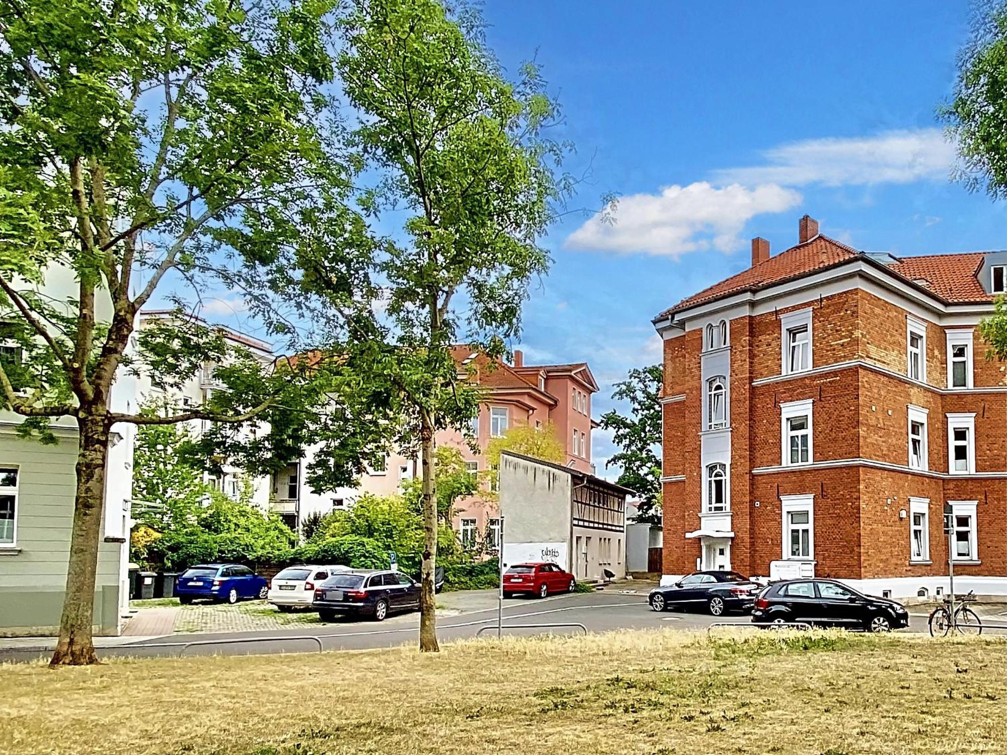 Die Remise Mit Kostenlosem Parkplatz Direkt Vor Der Tuer エアフルト エクステリア 写真